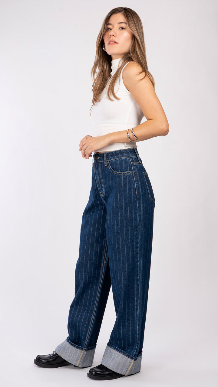 Pantalón Wide Leg Mujer Balam BL7720
