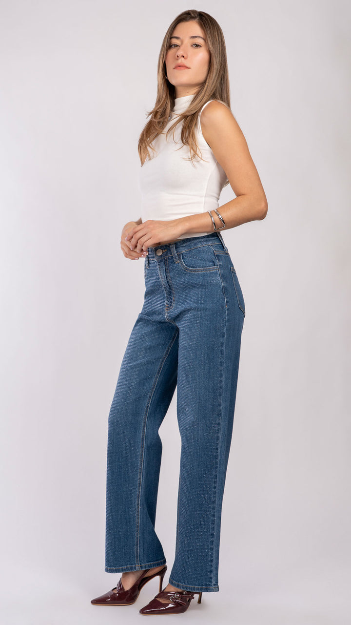 Pantalón Wide Leg Mujer Balam BL7723