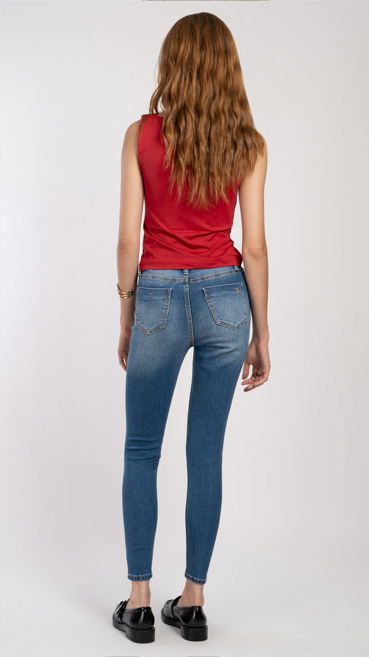 Pantalón High Rise Skinny Mujer Balam BL7726