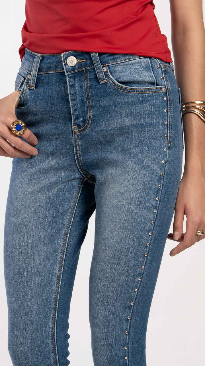 Pantalón High Rise Skinny Mujer Balam BL7726