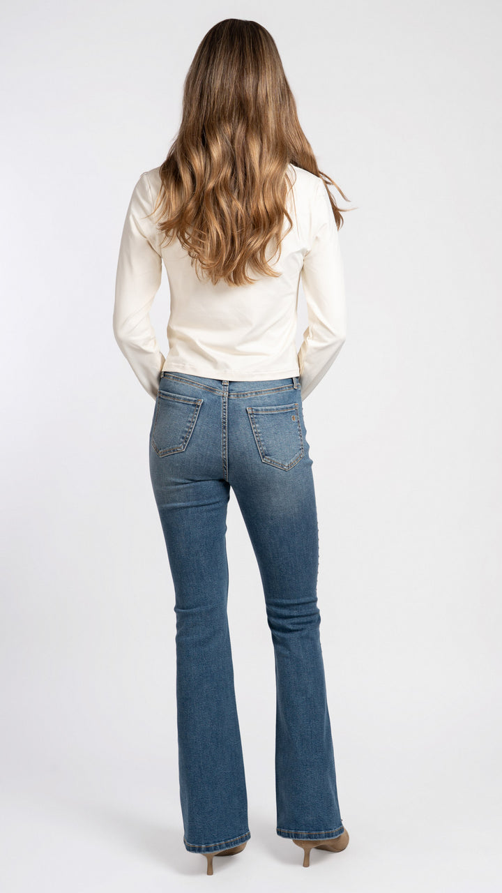 Pantalón Flare Mujer Balam BL7730