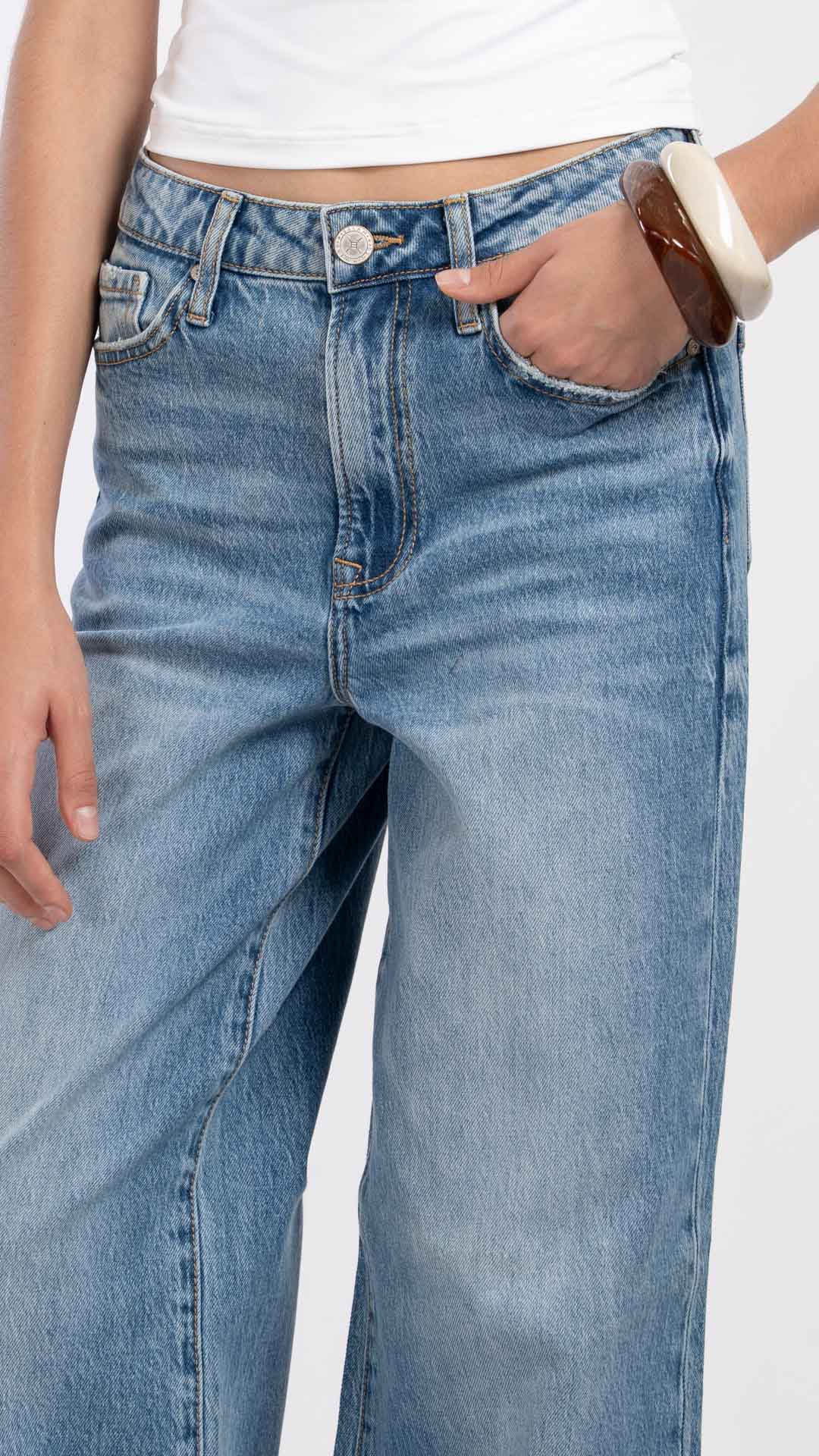 Pantalón Vintage Loose Mujer Balam BL7737