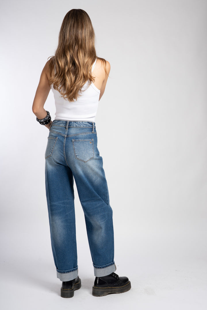 Pantalón Barrel Mujer Balam BL7741