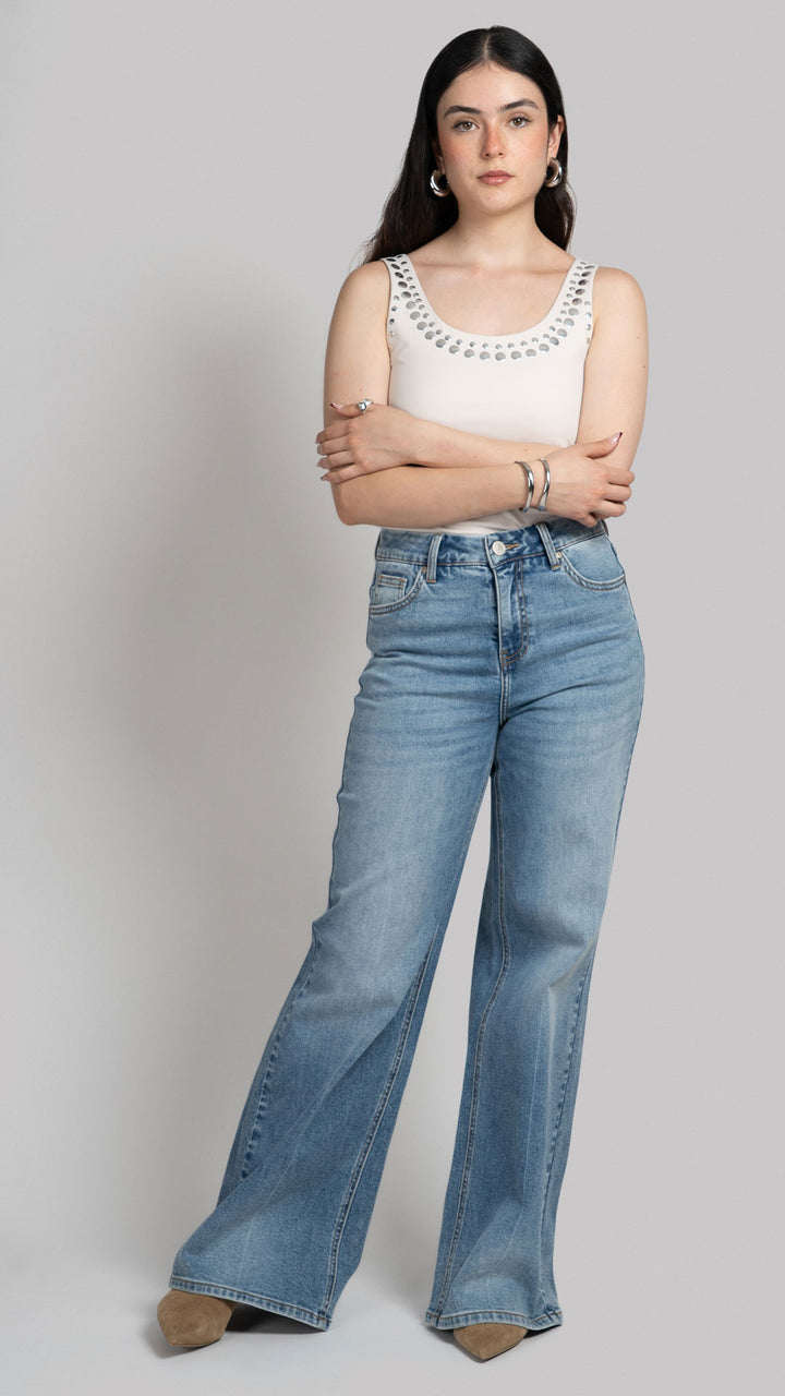 Pantalón Loose Flare Mujer Balam BL7743