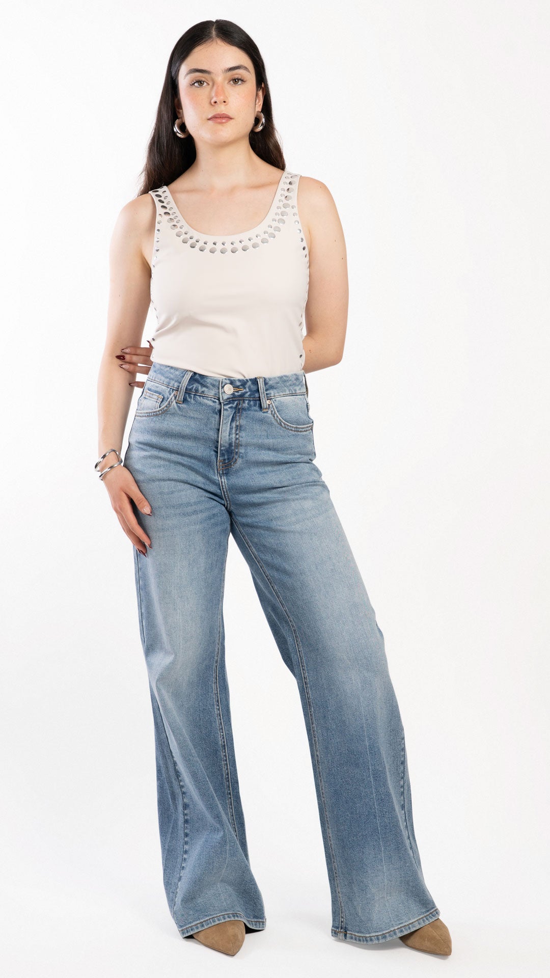 Pantalón Loose Flare Mujer Balam BL7743