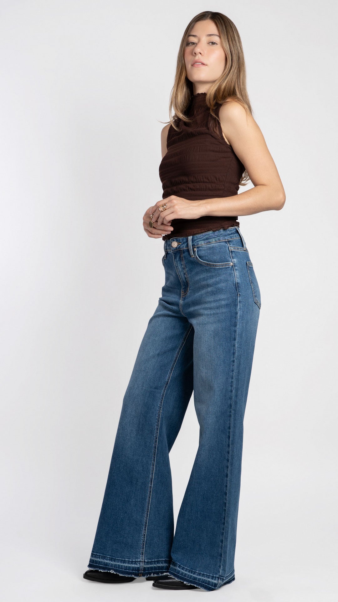 Pantalón Loose Flare Mujer Balam BL7744