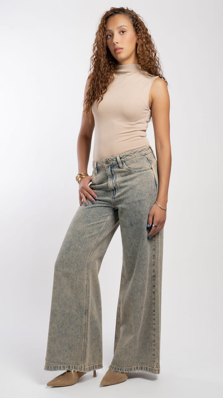 Pantalón Loose Flare Mujer Balam BL7745