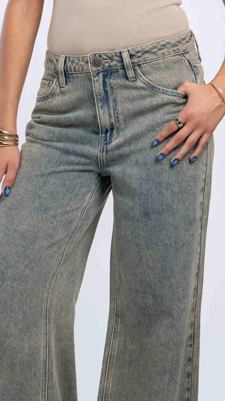 Pantalón Loose Flare Mujer Balam BL7745