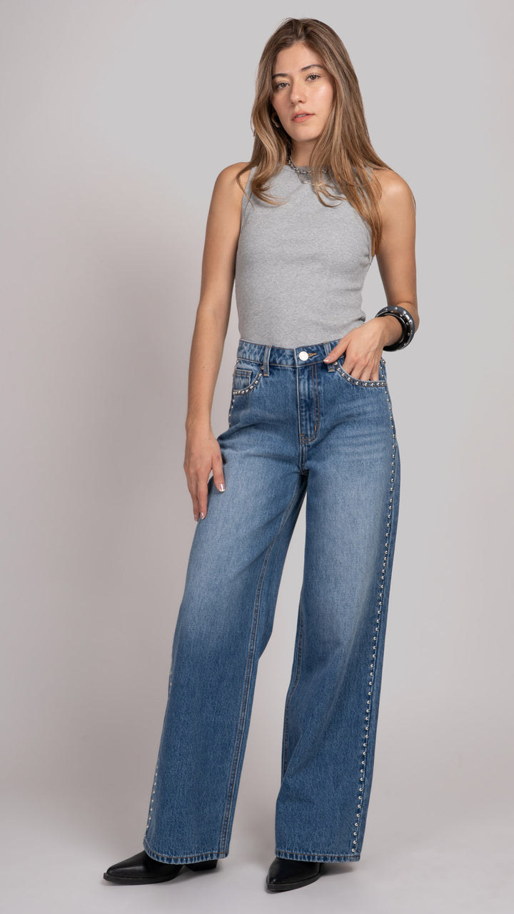 Pantalón Vintage Loose Mujer Balam BL7756