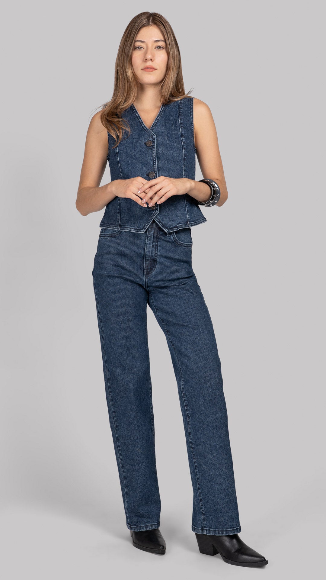 Pantalón Wide Leg Mujer Balam BL7762