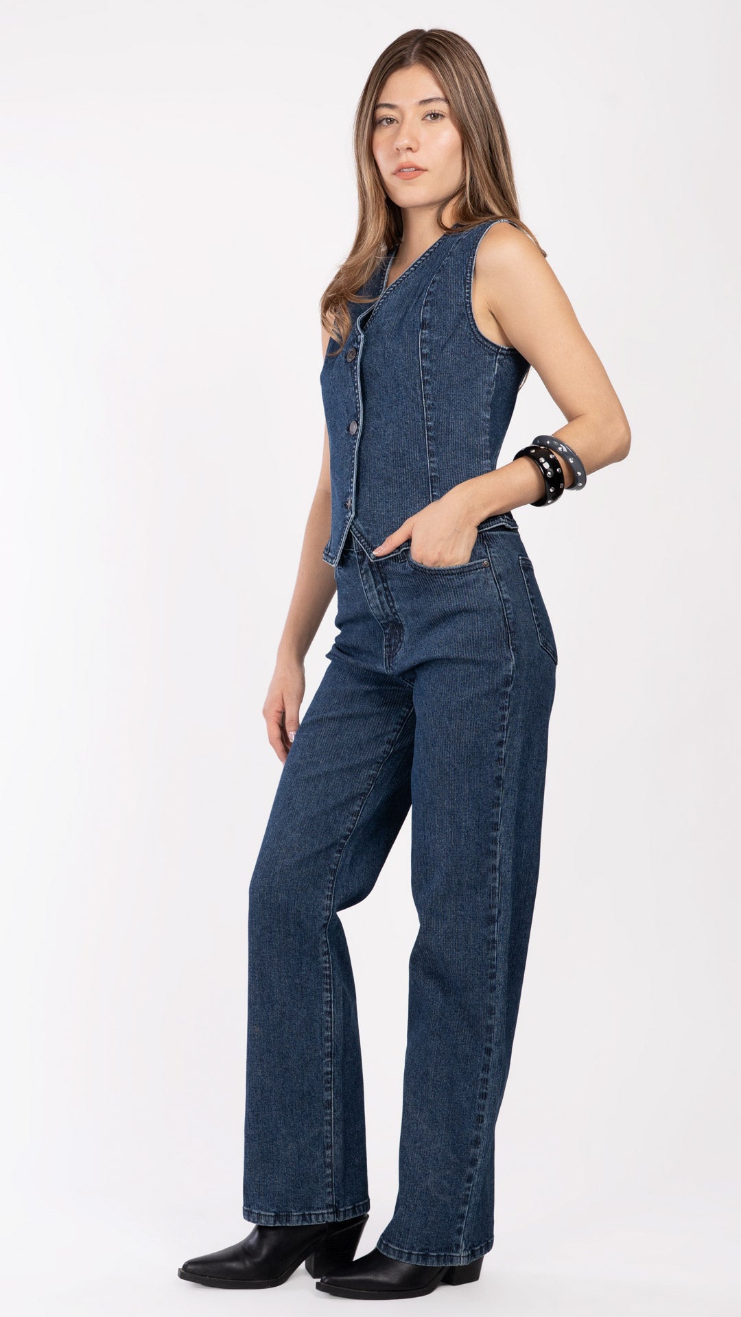 Pantalón Wide Leg Mujer Balam BL7762