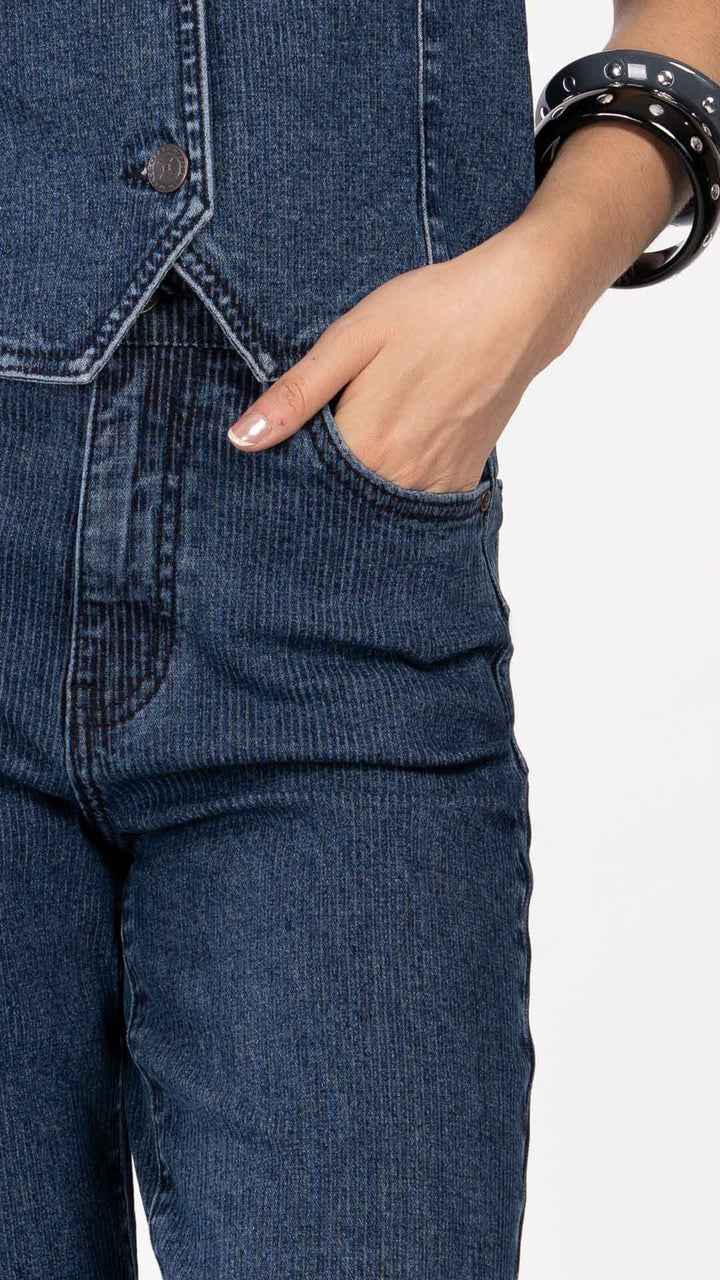 Pantalón Wide Leg Mujer Balam BL7762