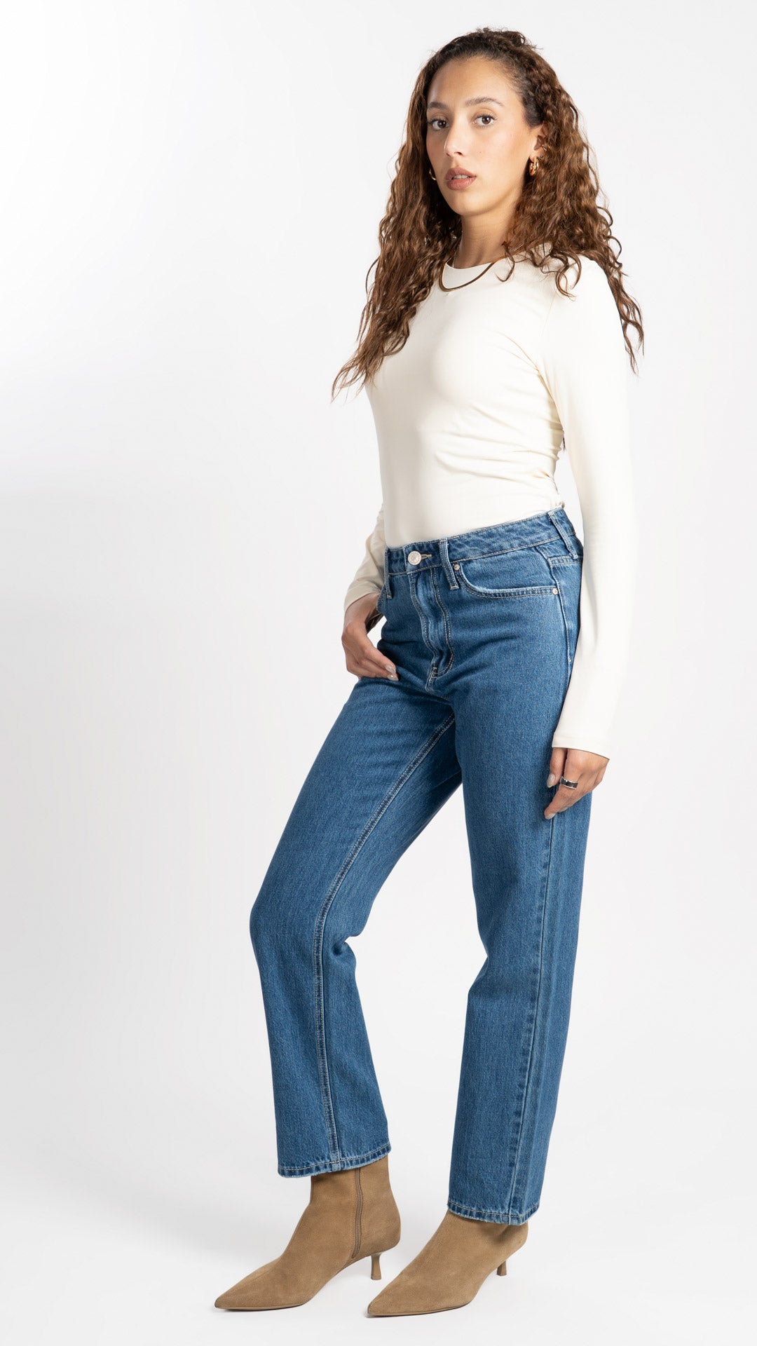 Pantalón Straight Mujer Balam BL7776
