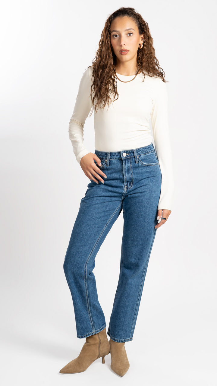 Pantalón Straight Mujer Balam BL7776