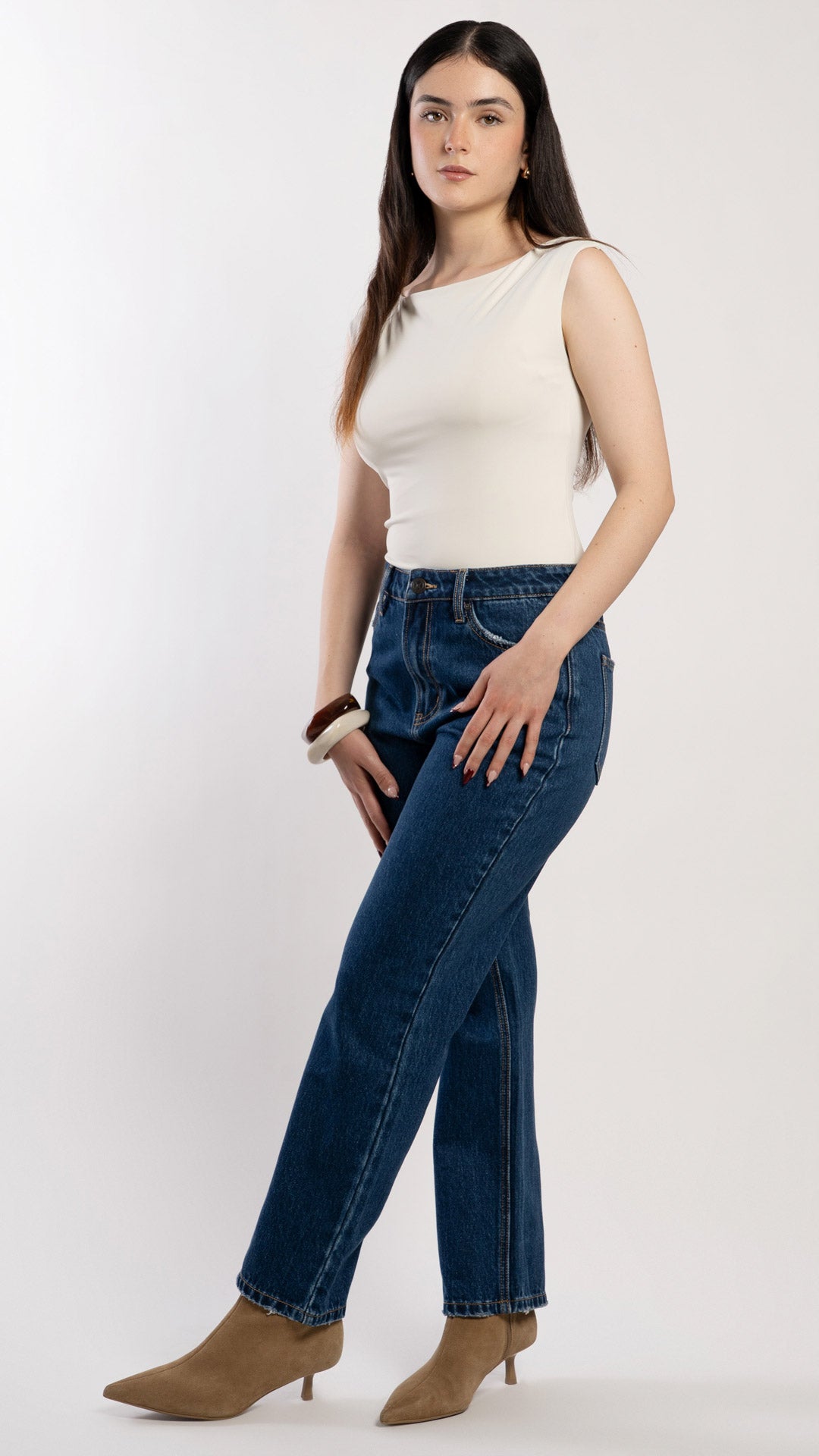 Pantalón Straight Mujer Balam BL7776