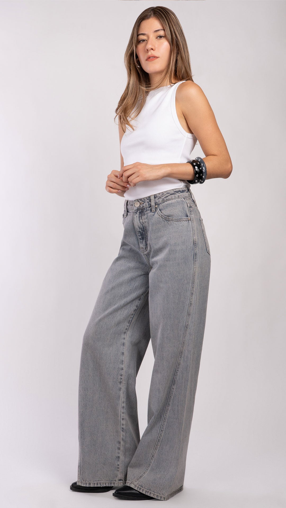 Pantalón Vintage Loose Mujer Balam BL7806