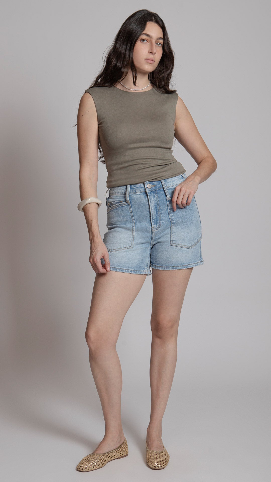 Short Loose Mom Mujer Balam BL7351