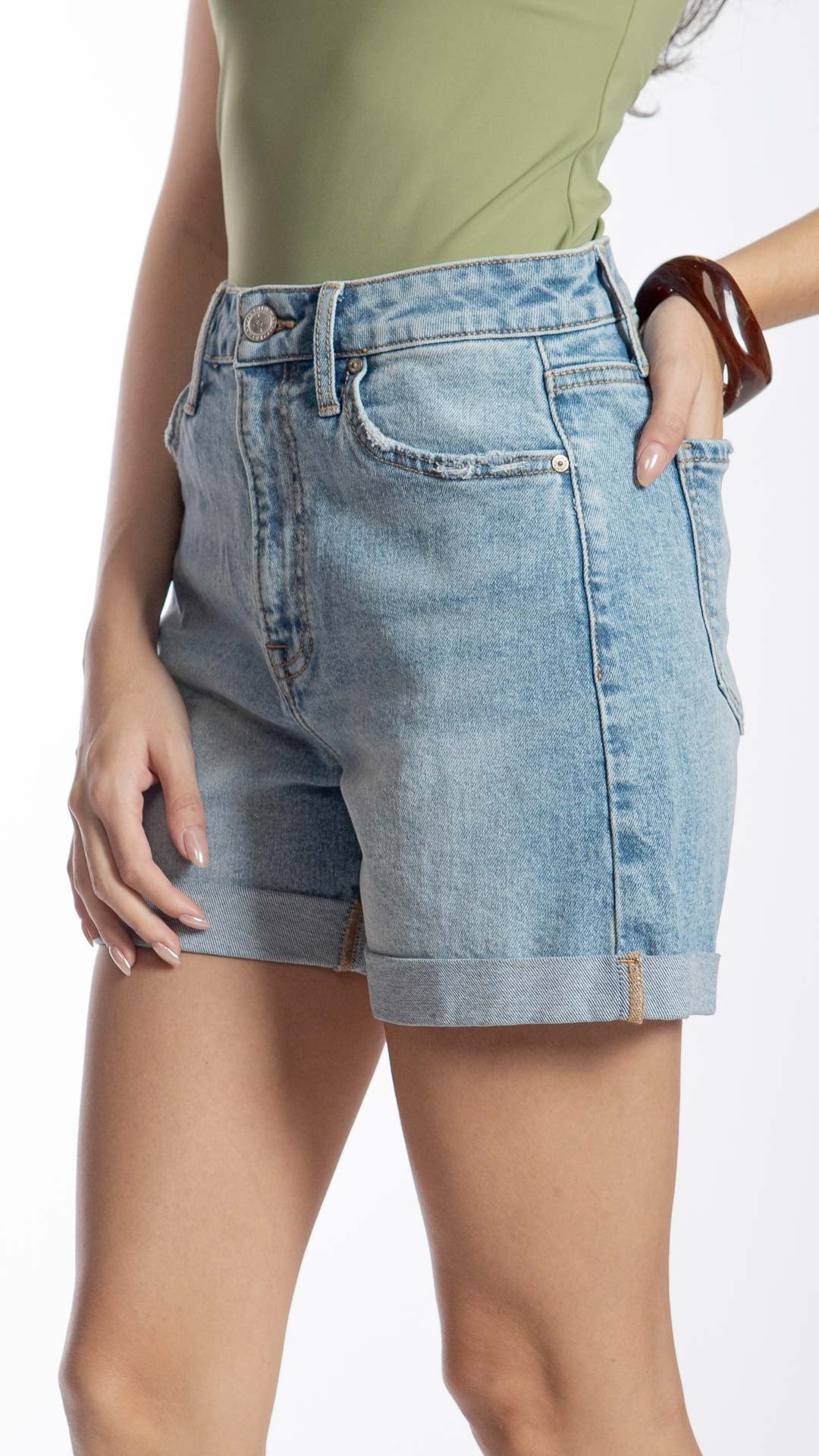 Short Loose Mom Mujer Balam BL7359