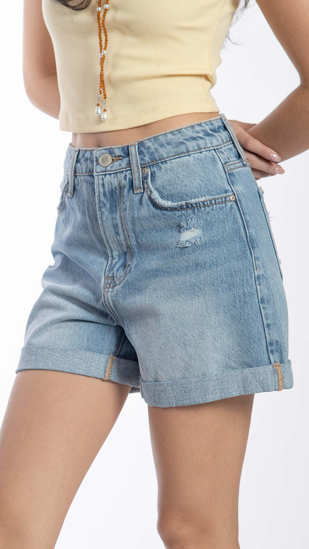 Short Loose Mom Mujer Balam BL7361