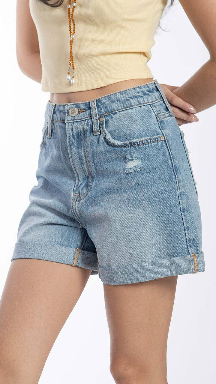 Short Loose Mom Mujer Balam BL7361