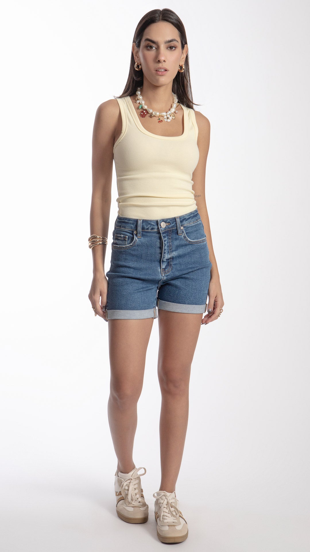 Short High Rise Mujer Balam BL7389