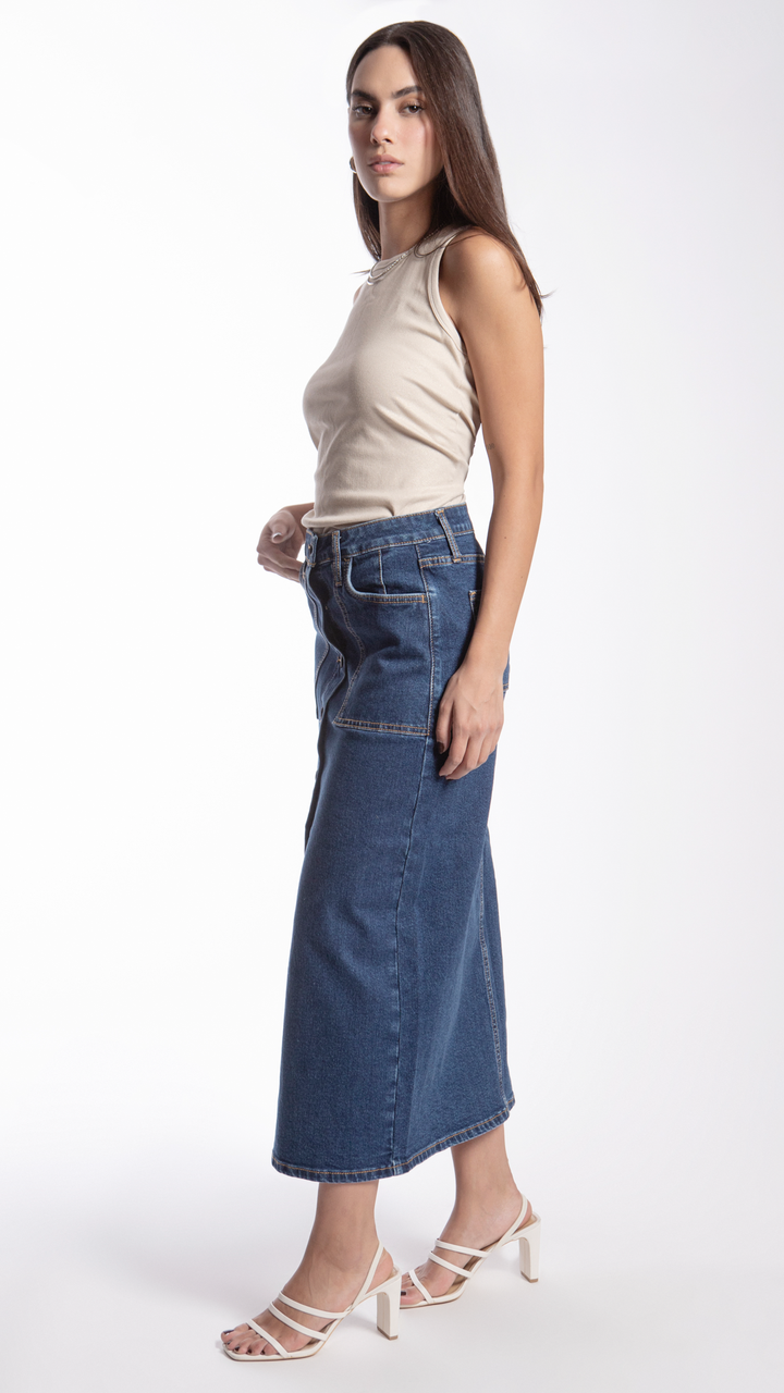 Falda Larga Para Mujer Balam BL6812