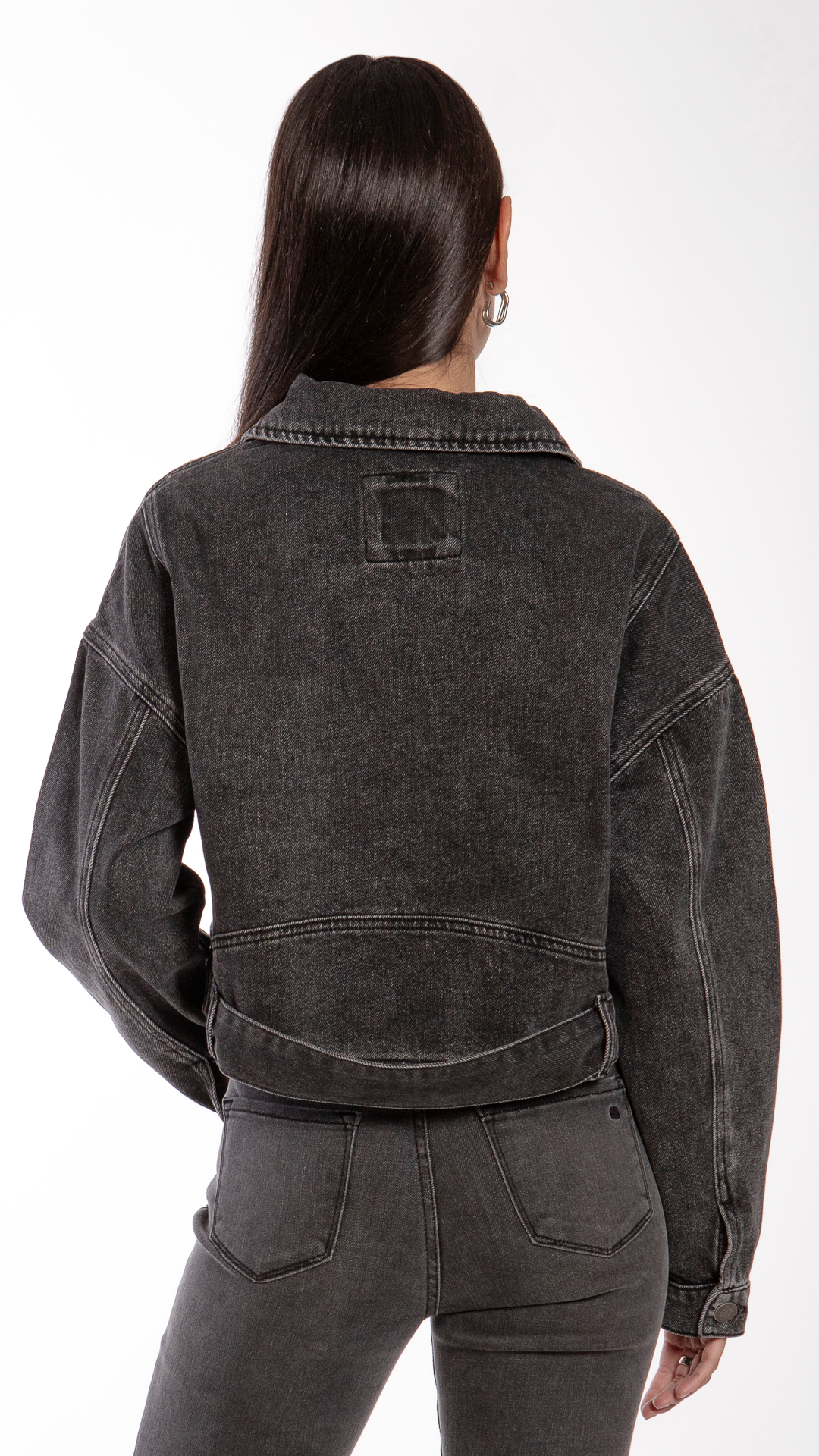 Chamarra Oversize Crop Mujer Balam BL7139