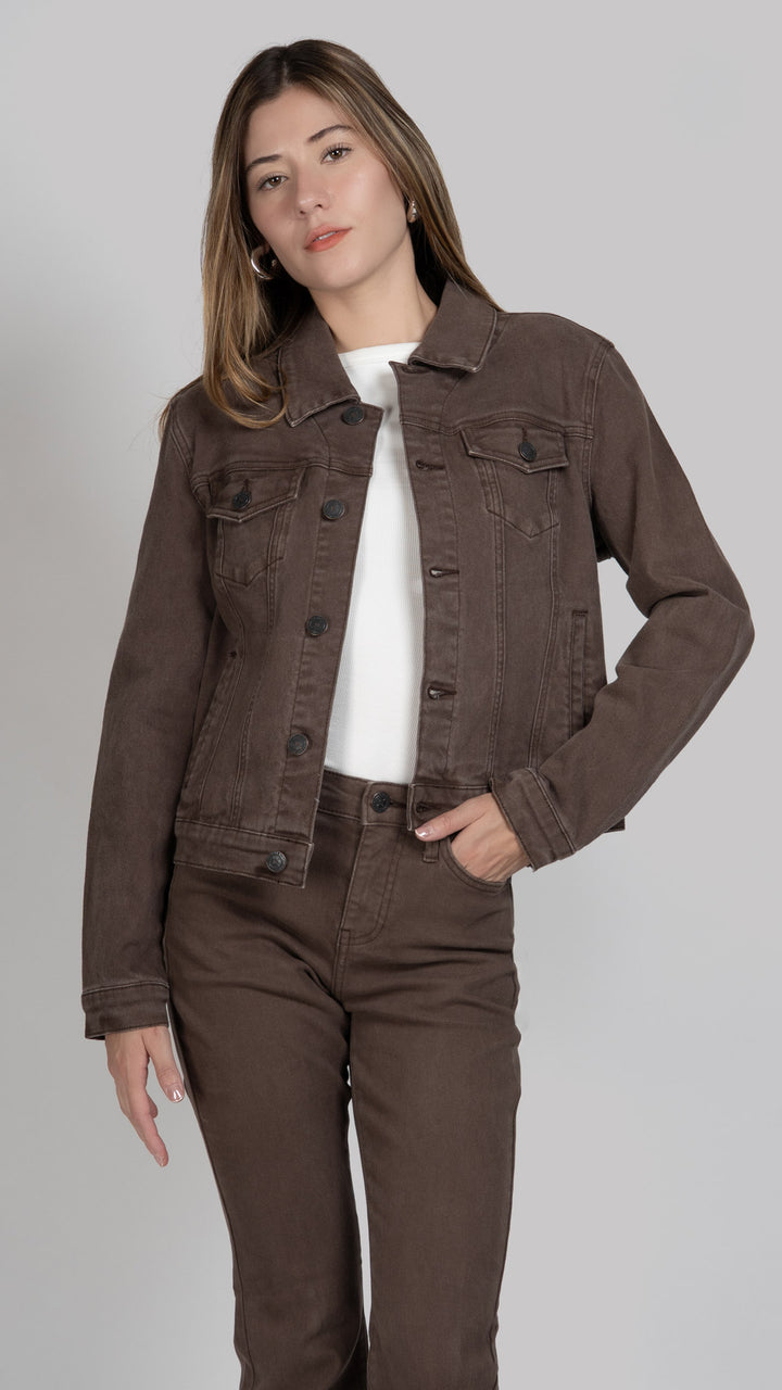 Chamarra Café Mujer Balam BL7638