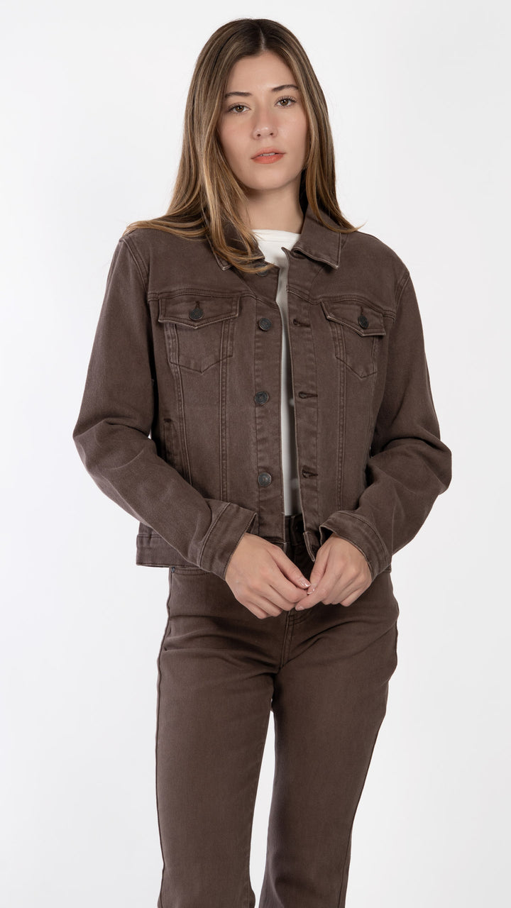 Chamarra Café Mujer Balam BL7638