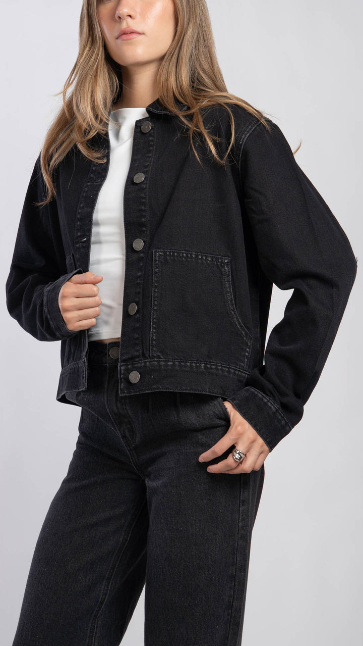 Chamarra Negra Mujer Balam BL7689