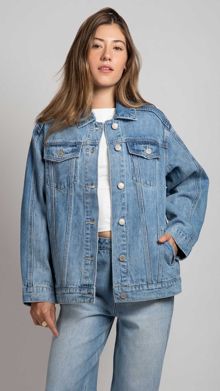 Chamarra Oversize Mujer Balam BL7690
