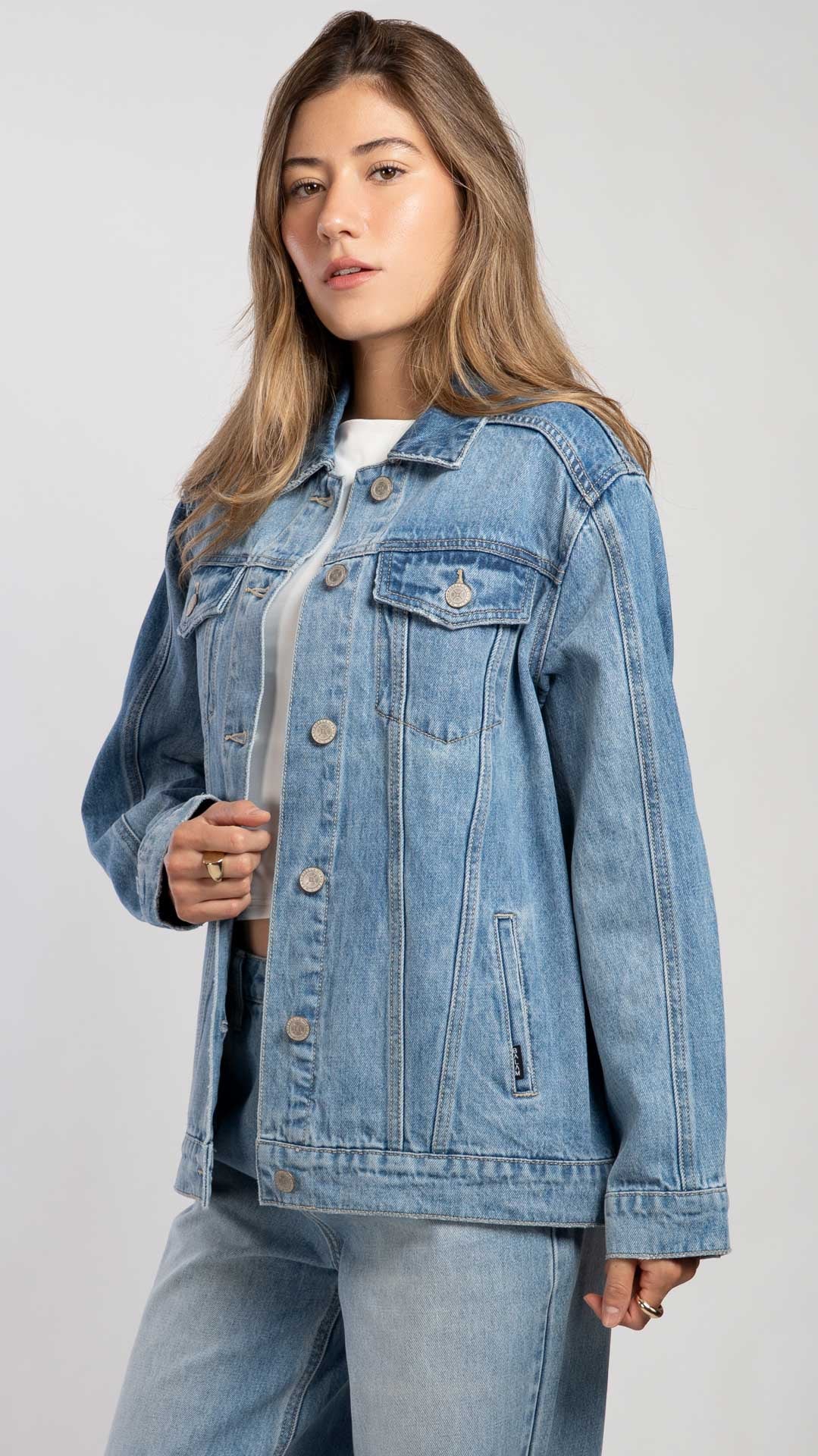 Chamarra Oversize Mujer Balam BL7690