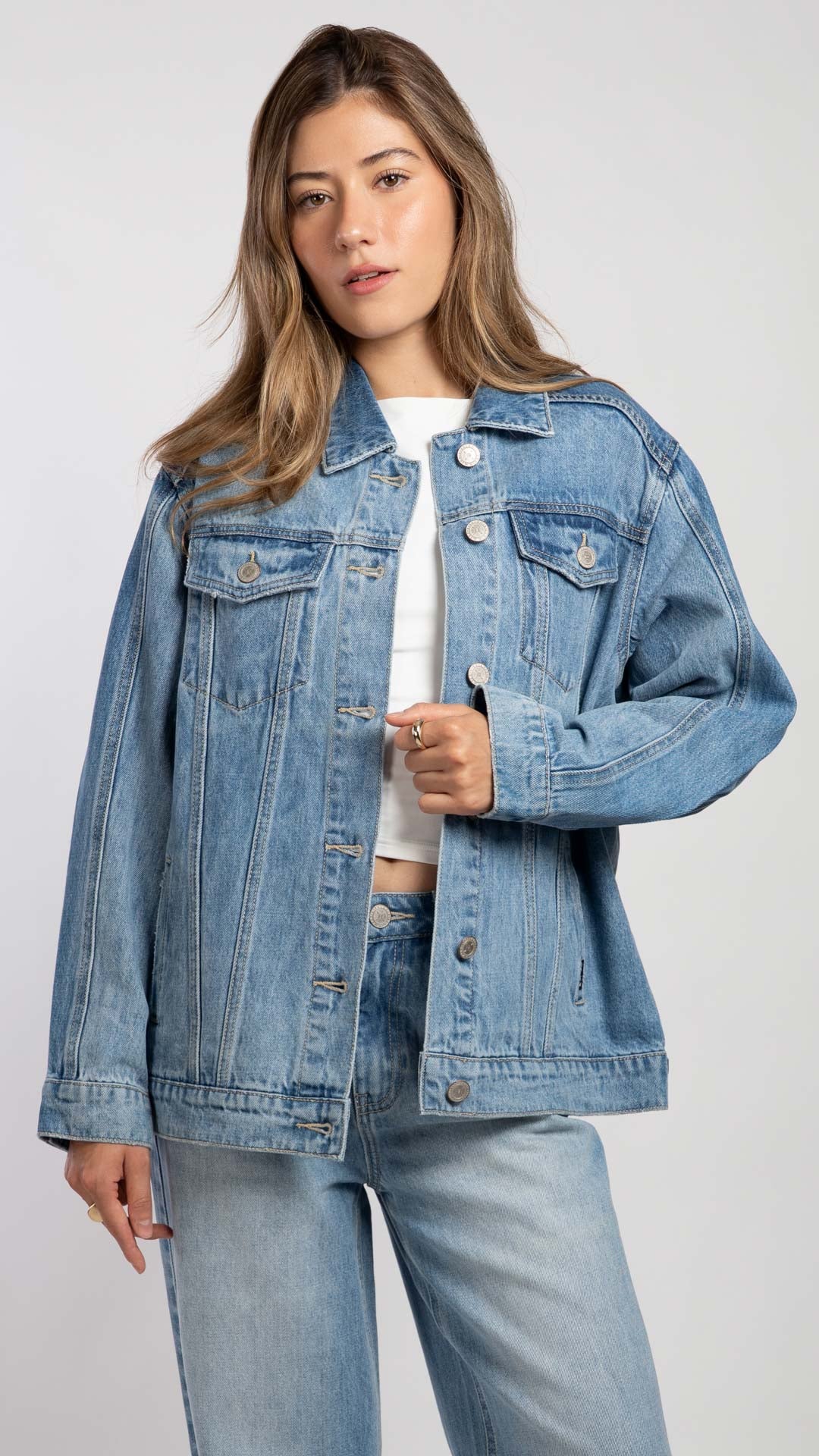 Chamarra Oversize Mujer Balam BL7690