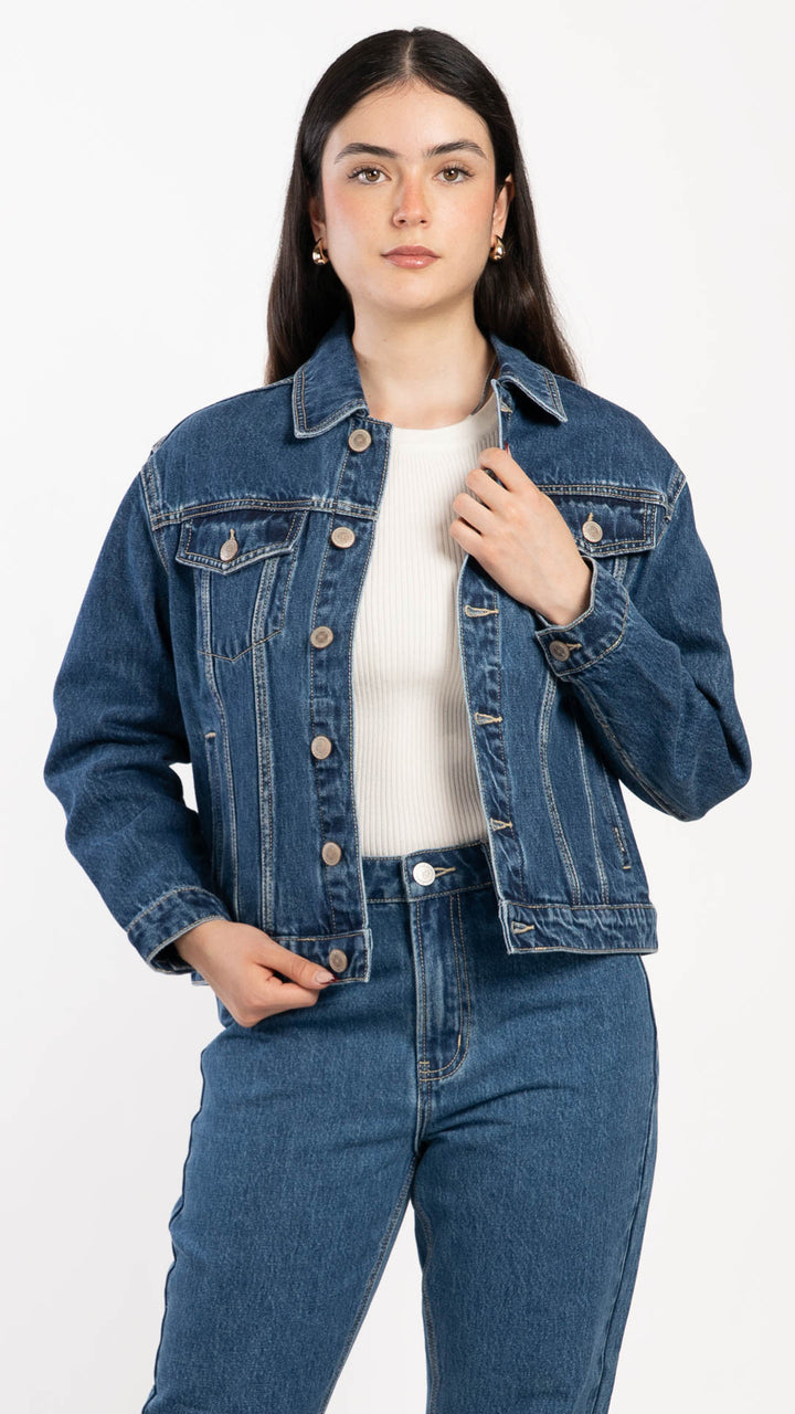 Chamarra Oversize Mujer Balam BL7693