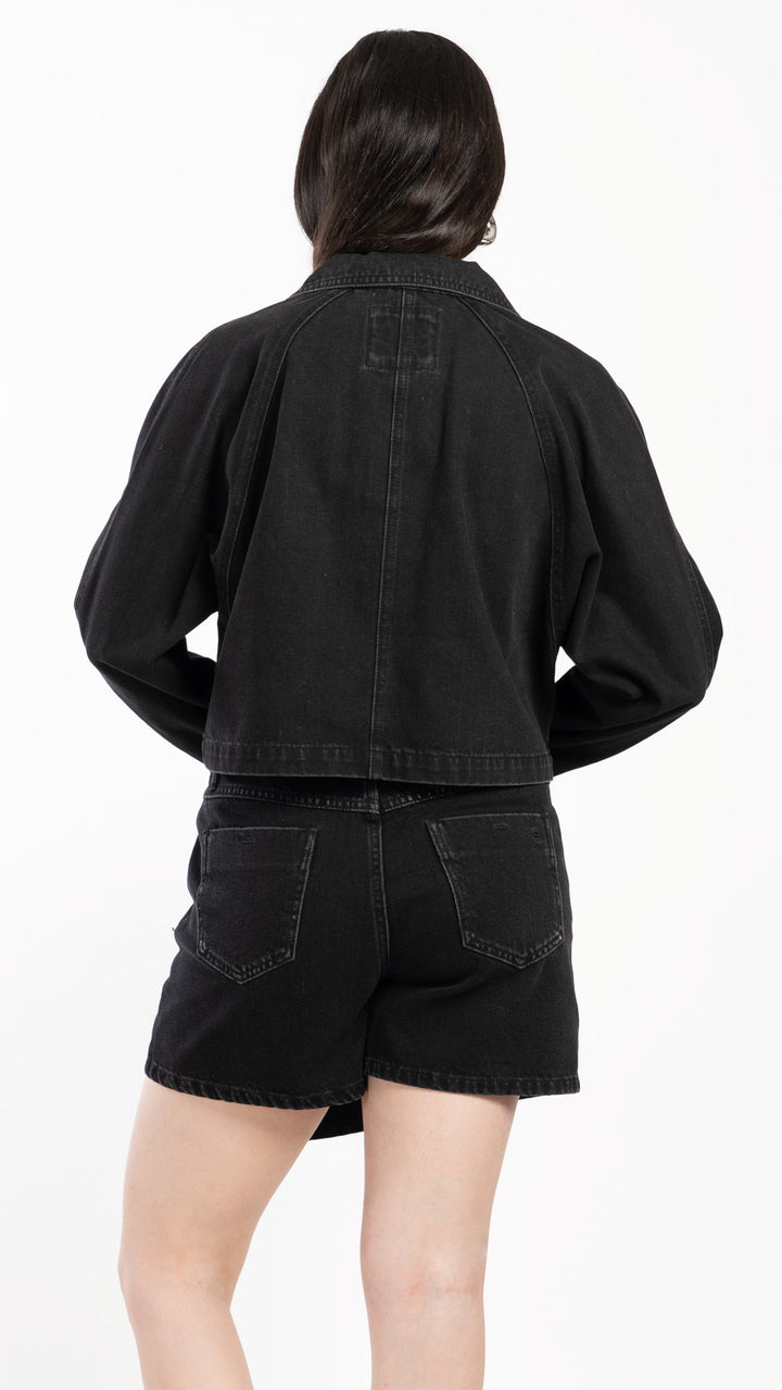 Chamarra Crop Mujer Balam BL7767