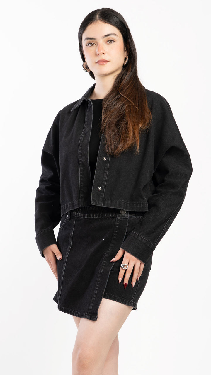 Chamarra Crop Mujer Balam BL7767