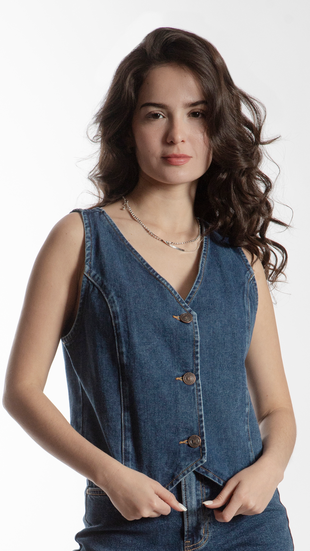 Chaleco Mezclilla Mujer Balam BL7062