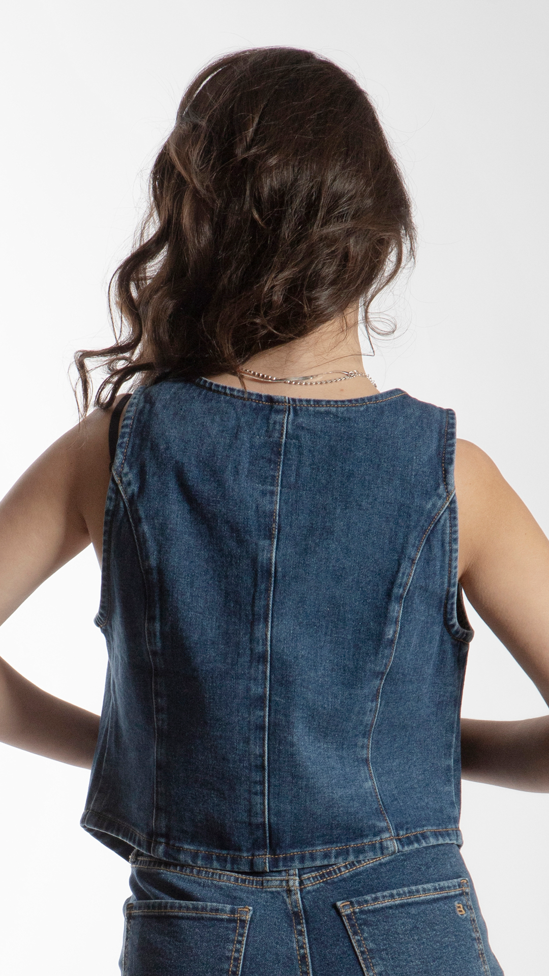 Chaleco Mezclilla Mujer Balam BL7062