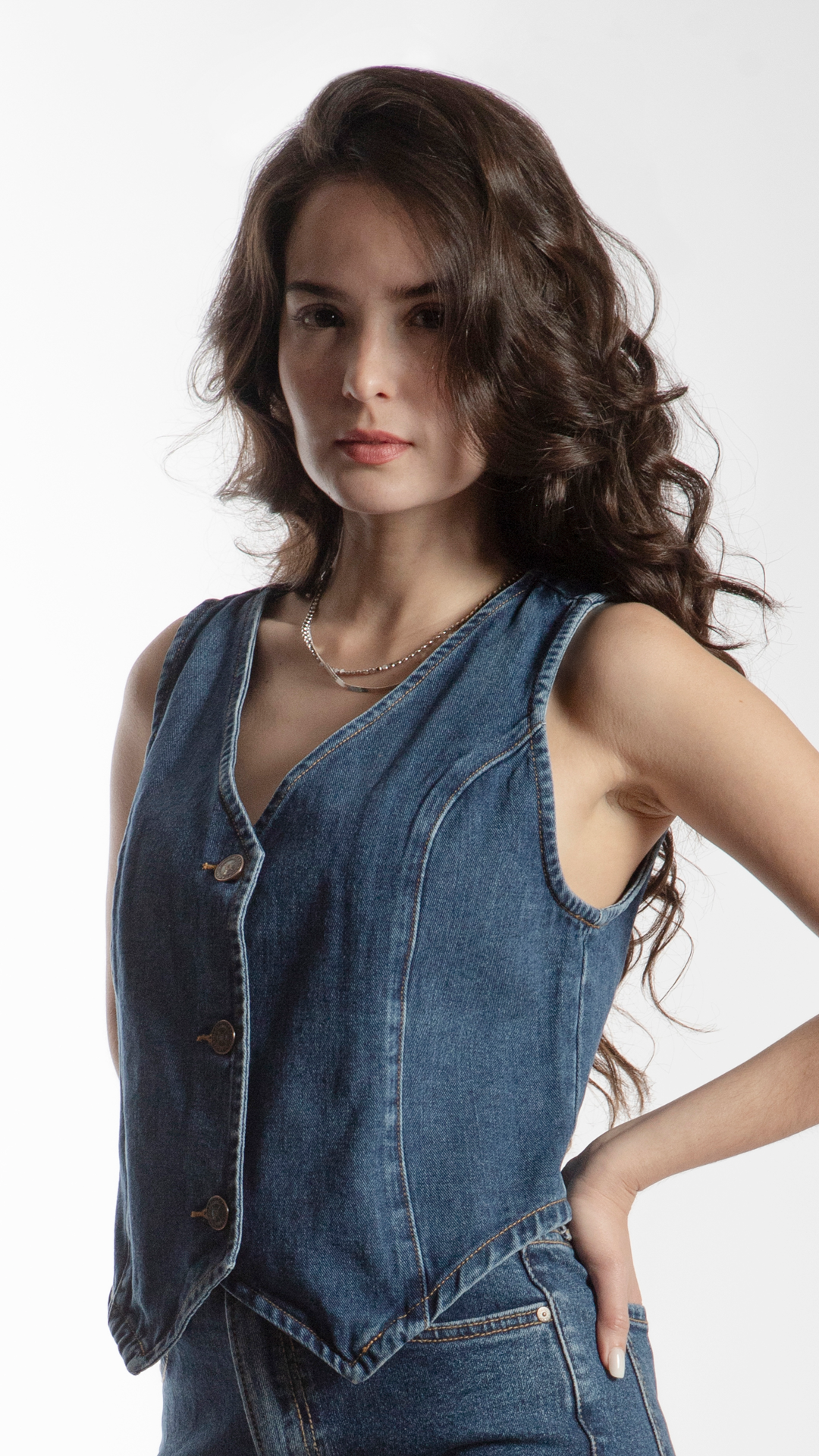 Chaleco Mezclilla Mujer Balam BL7062