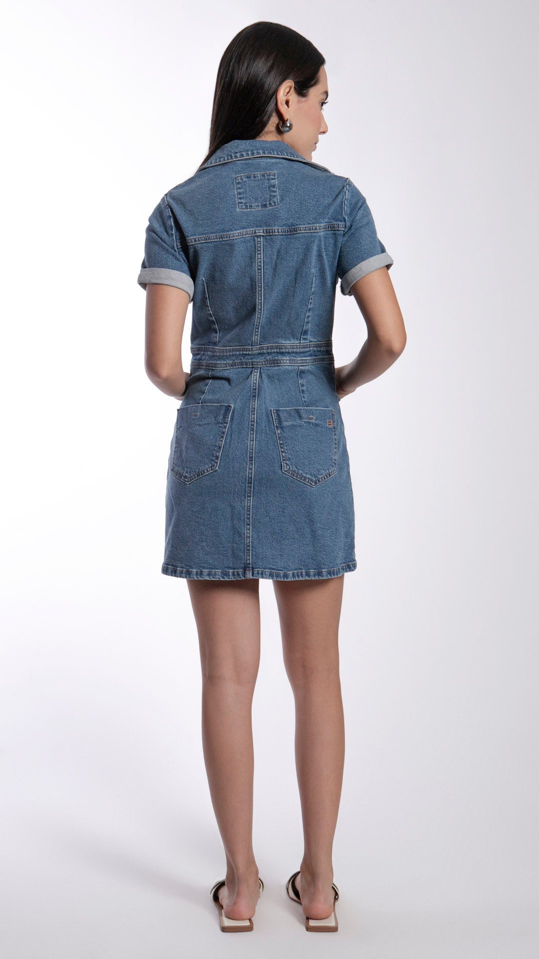 Vestido Mezclilla Para Mujer Balam BL7058