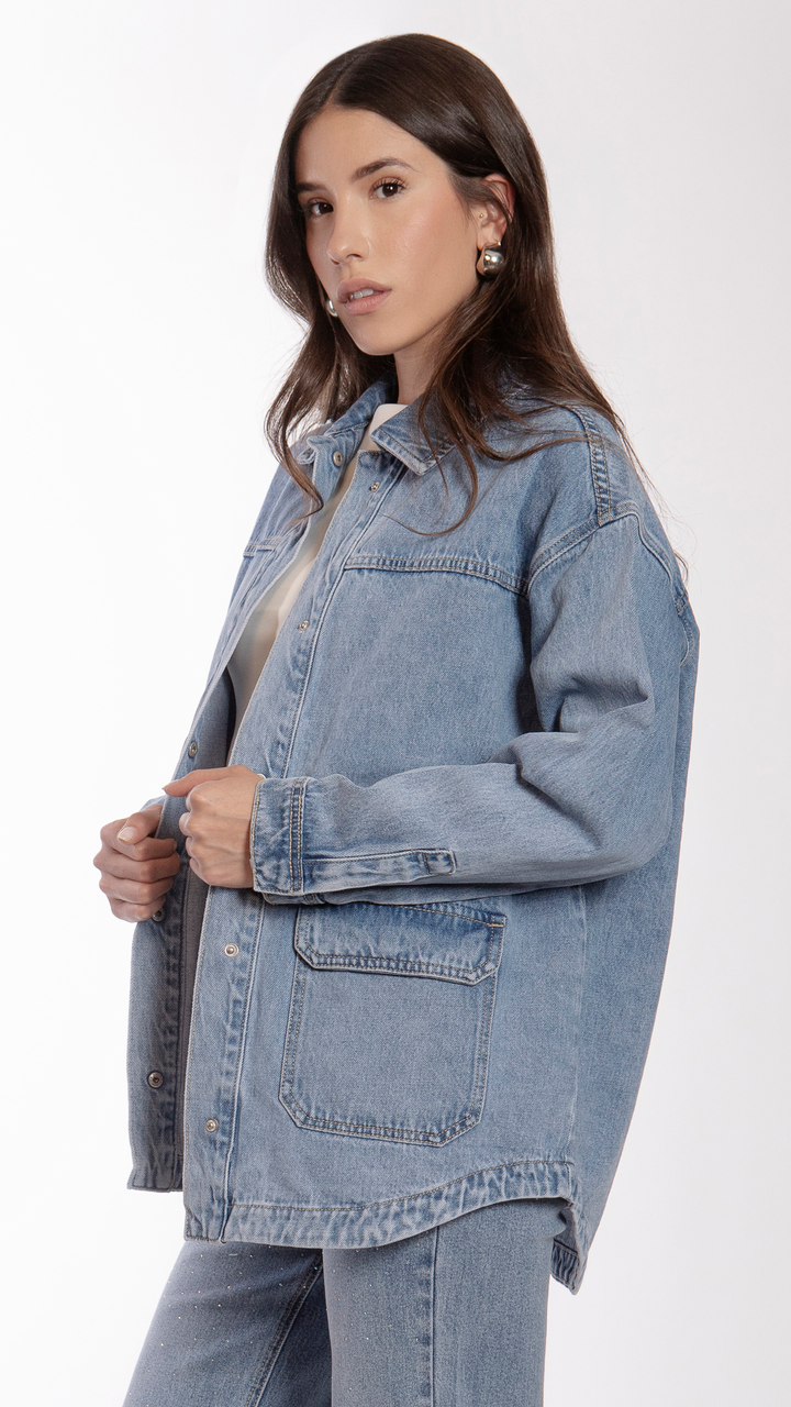 Sobrecamisa Oversize Mujer Balam BL7127