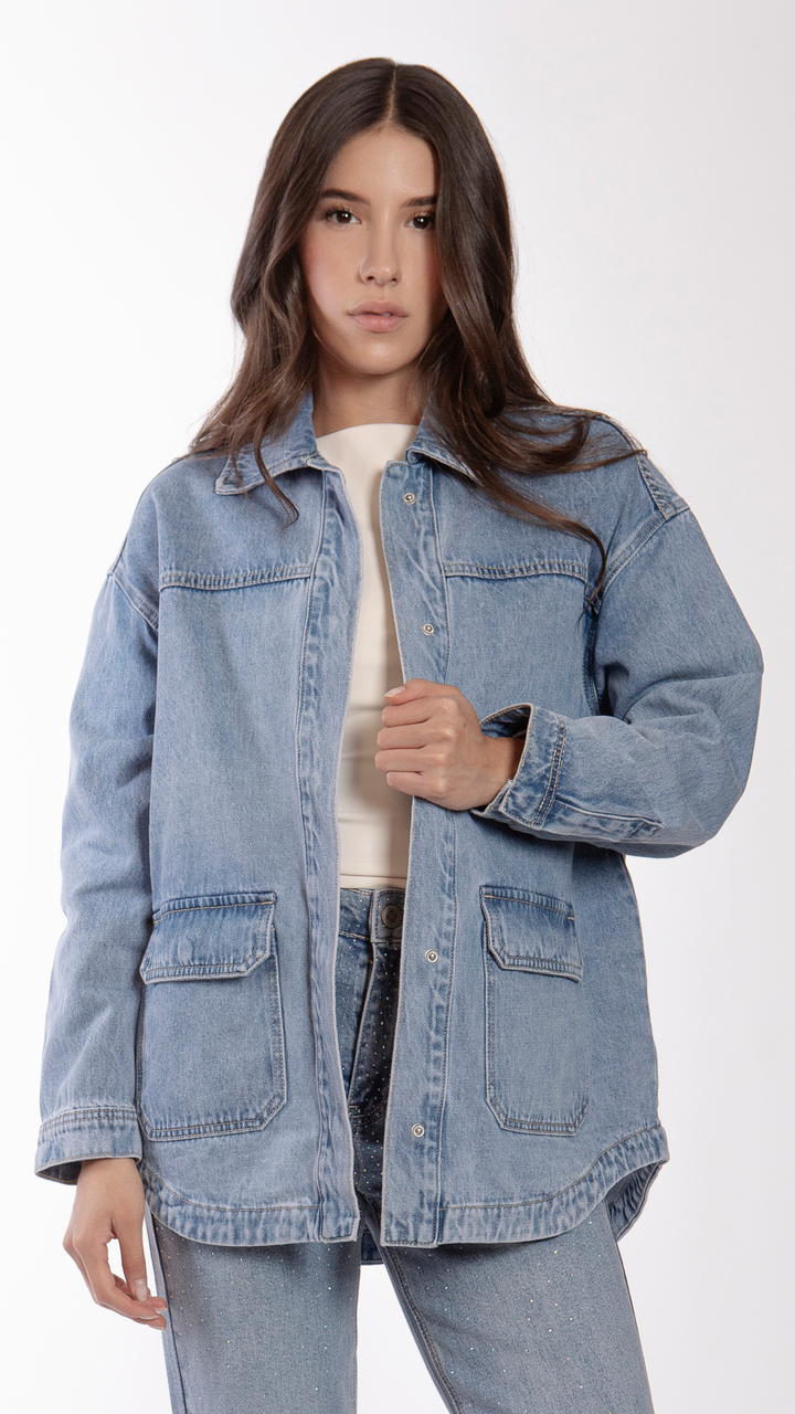 Sobrecamisa Oversize Mujer Balam BL7127