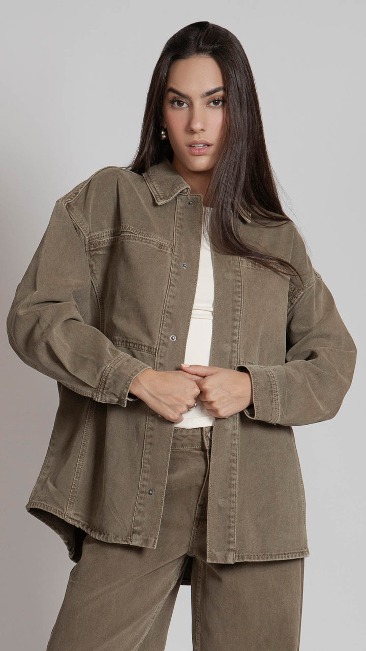 Sobrecamisa Oversize Mujer Balam BL7282