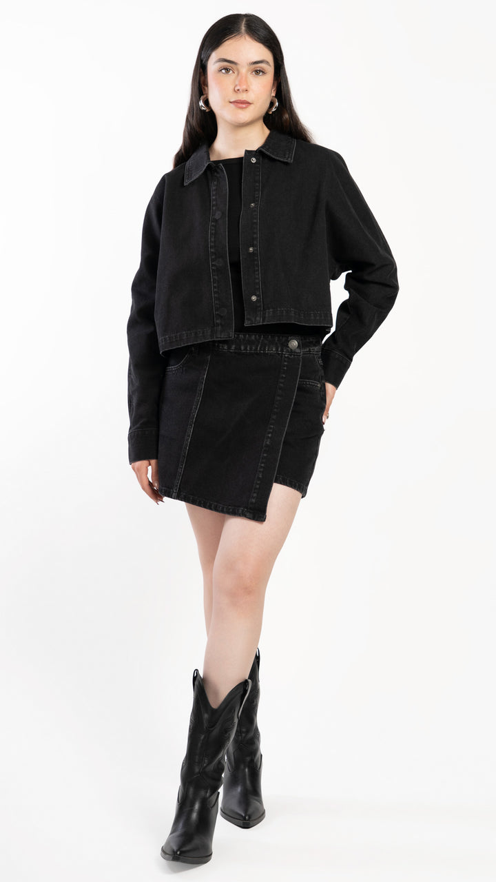 Short Falda Loose Mom Mujer Balam BL7768
