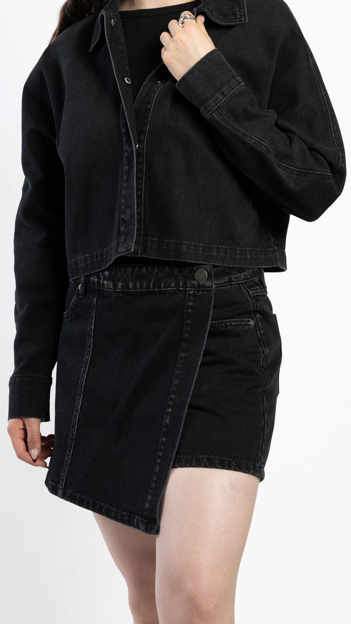 Short Falda Loose Mom Mujer Balam BL7768