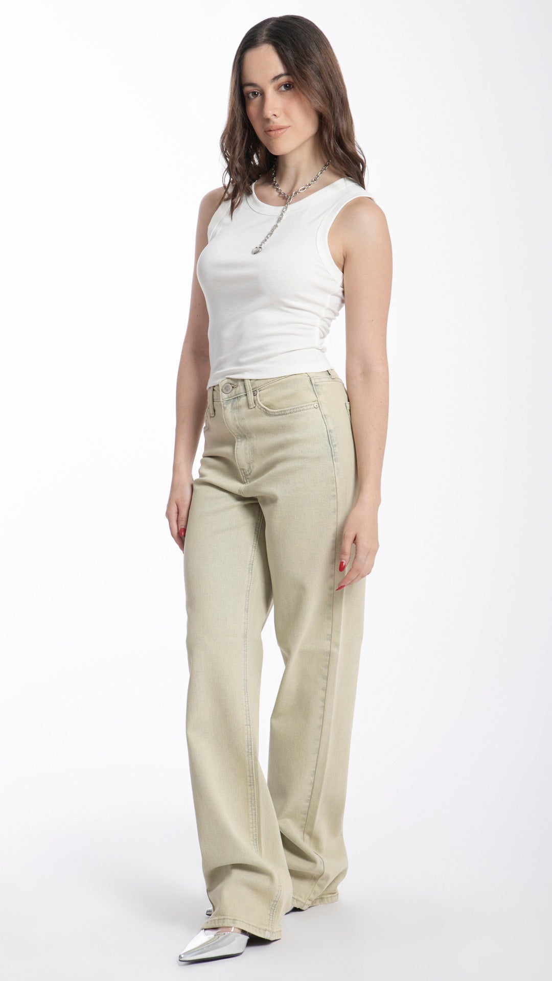 Pantalón Wide Leg Mujer Balam BL6980