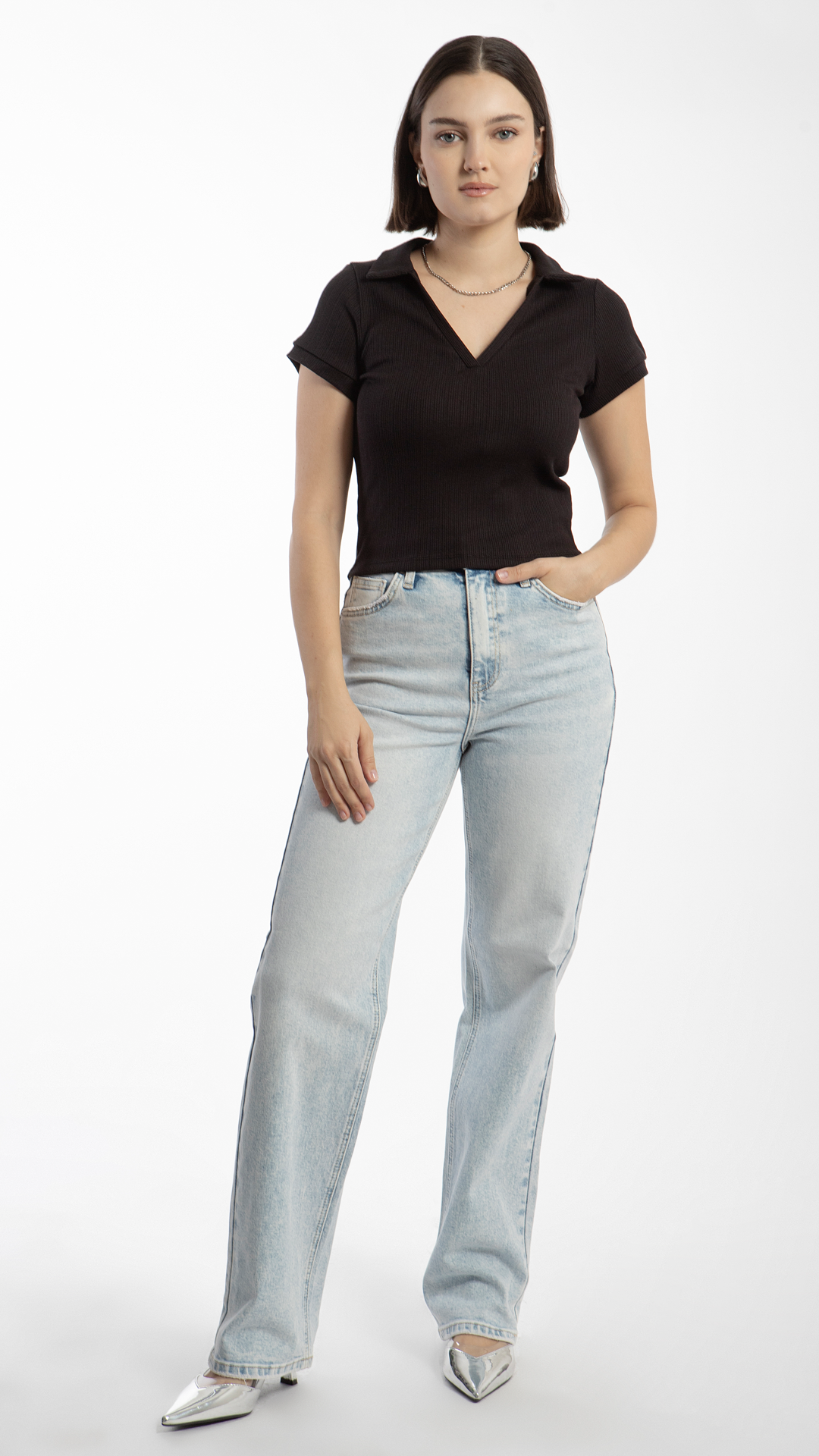 Pantalón Wide Leg Mujer Balam BL7027