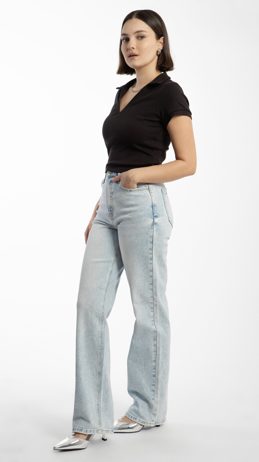 Pantalón Wide Leg Mujer Balam BL7027