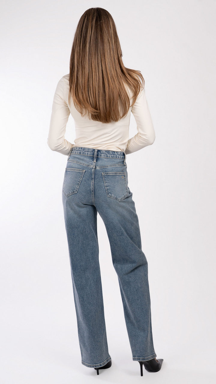 Pantalón Wide Leg Wide Leg Mujer Balam BL7091