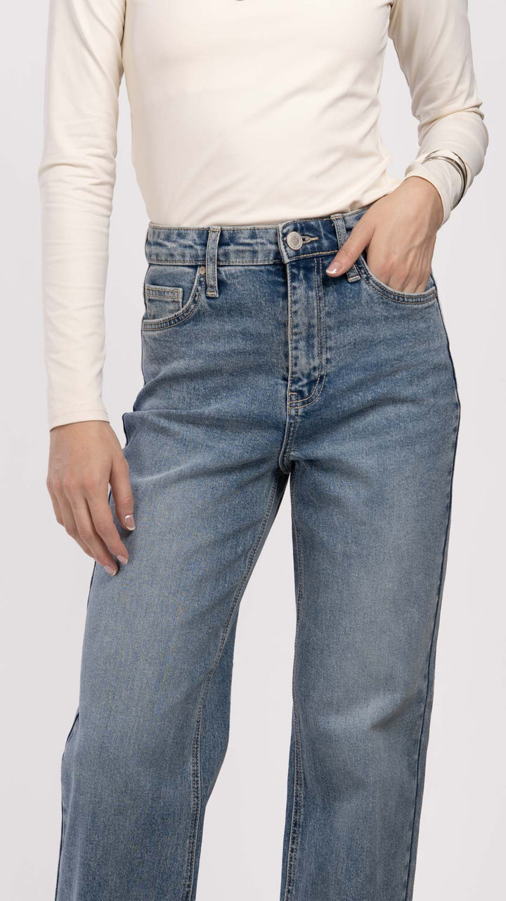 Pantalón Wide Leg Wide Leg Mujer Balam BL7091